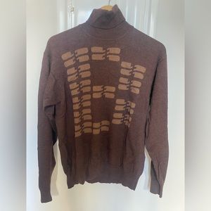 Balenciaga B Logo Sweater in Multicolor Cashmere